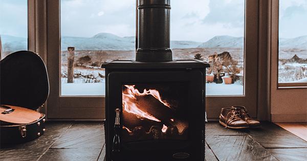 Poêle à granulés petite puissance pour véranda par FEU DESIGN à