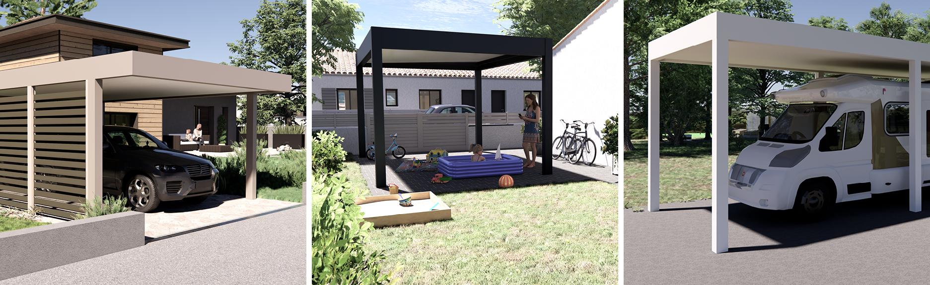 Quelles dimensions choisir pour mon carport ? - Jardindeco